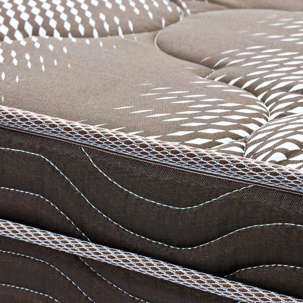 Colchão de Espuma Queen Size Light Ortopédico 158x198x23cm - 1040421100 - ORTOBOM - Imagem 3