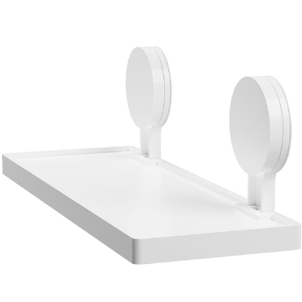 Prateleira 32,1x11,5cm Simples Com Adesivo Branco - AD/PS*BR - ASTRA - Imagem 2