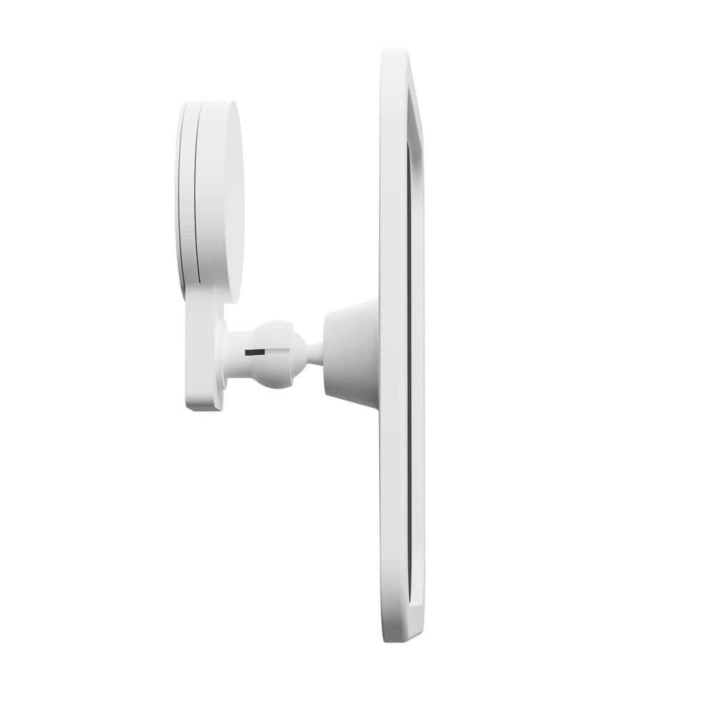 Espelho 17x7,4x21,9cm Com Adesivo Branco - AD/ESP*BR - ASTRA - Imagem 3