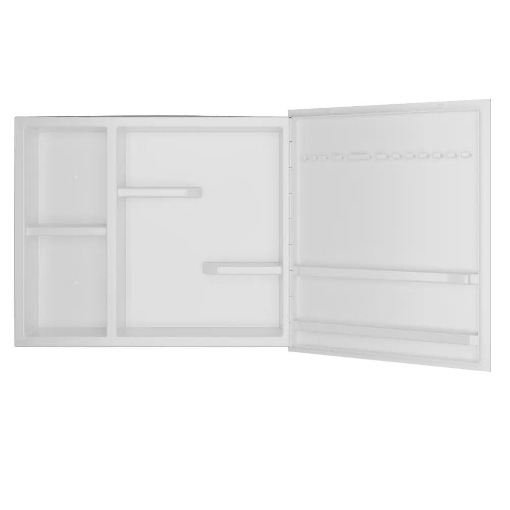 Armário 54x46x10cm Plástico Com Nicho - A63*BR1 - ASTRA - Imagem 3