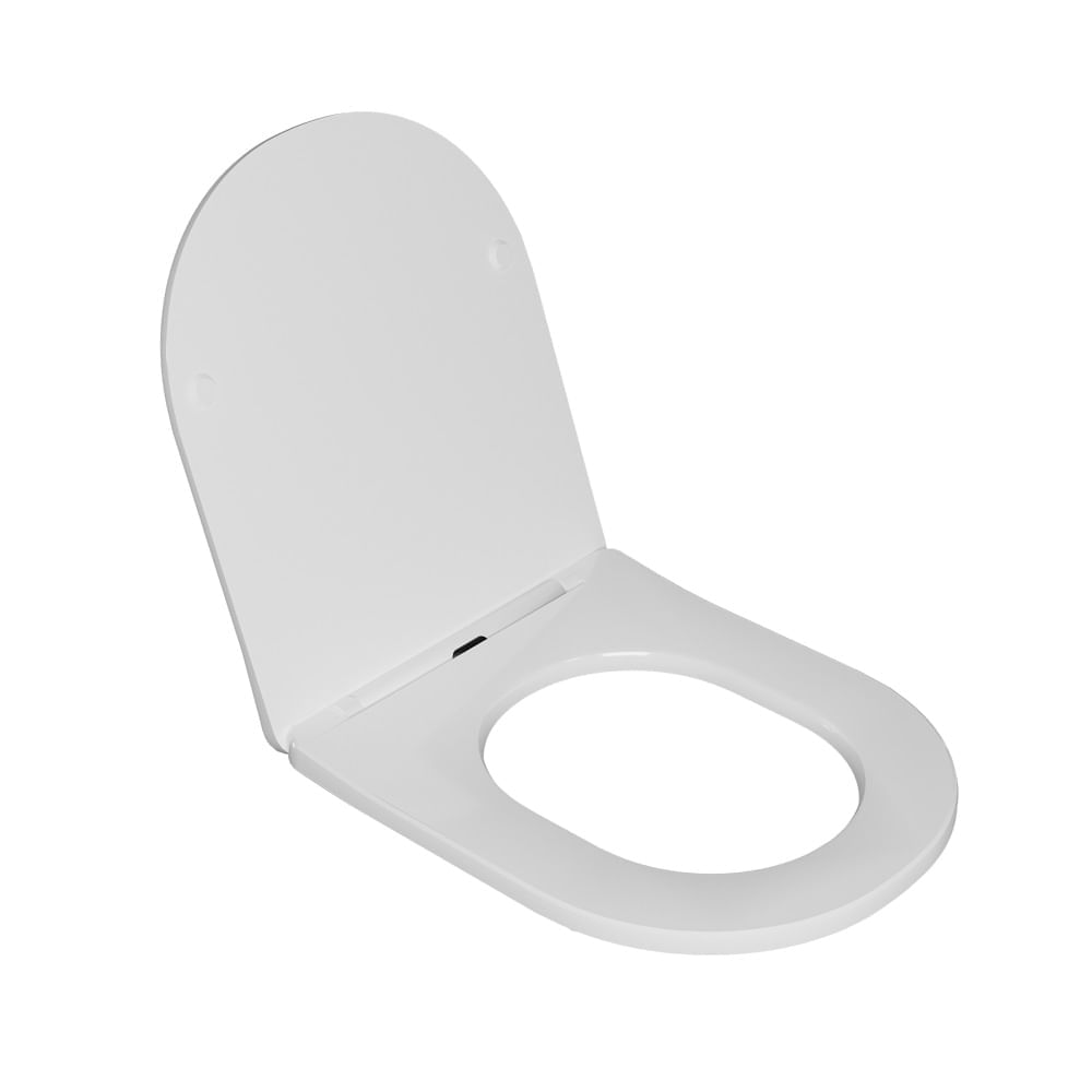 Assento Riviera Premium Fechamento Suave Click Slim - TRVS/TF*BCO-01 - ASTRA