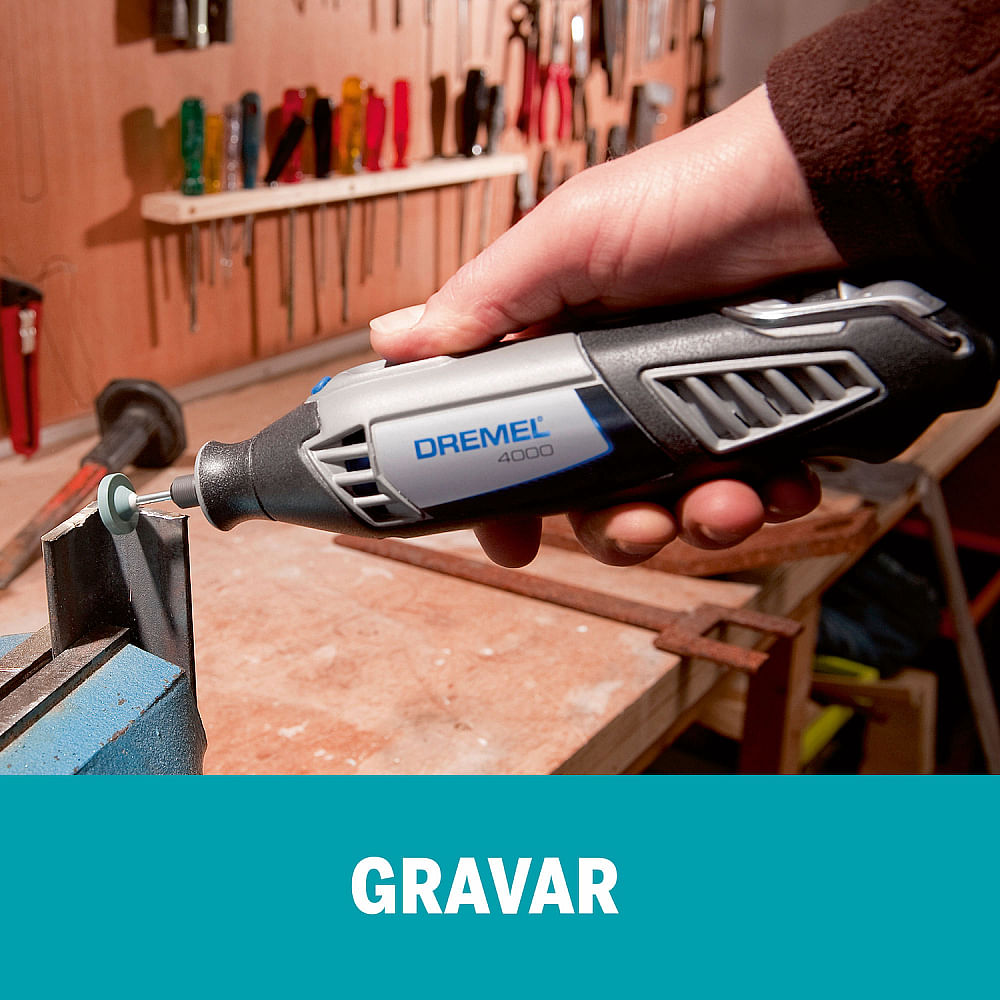 Micro Retifica 4000 220 Volts com Maleta Metálica - 0615A002JZ000 - DREMEL - Imagem 8