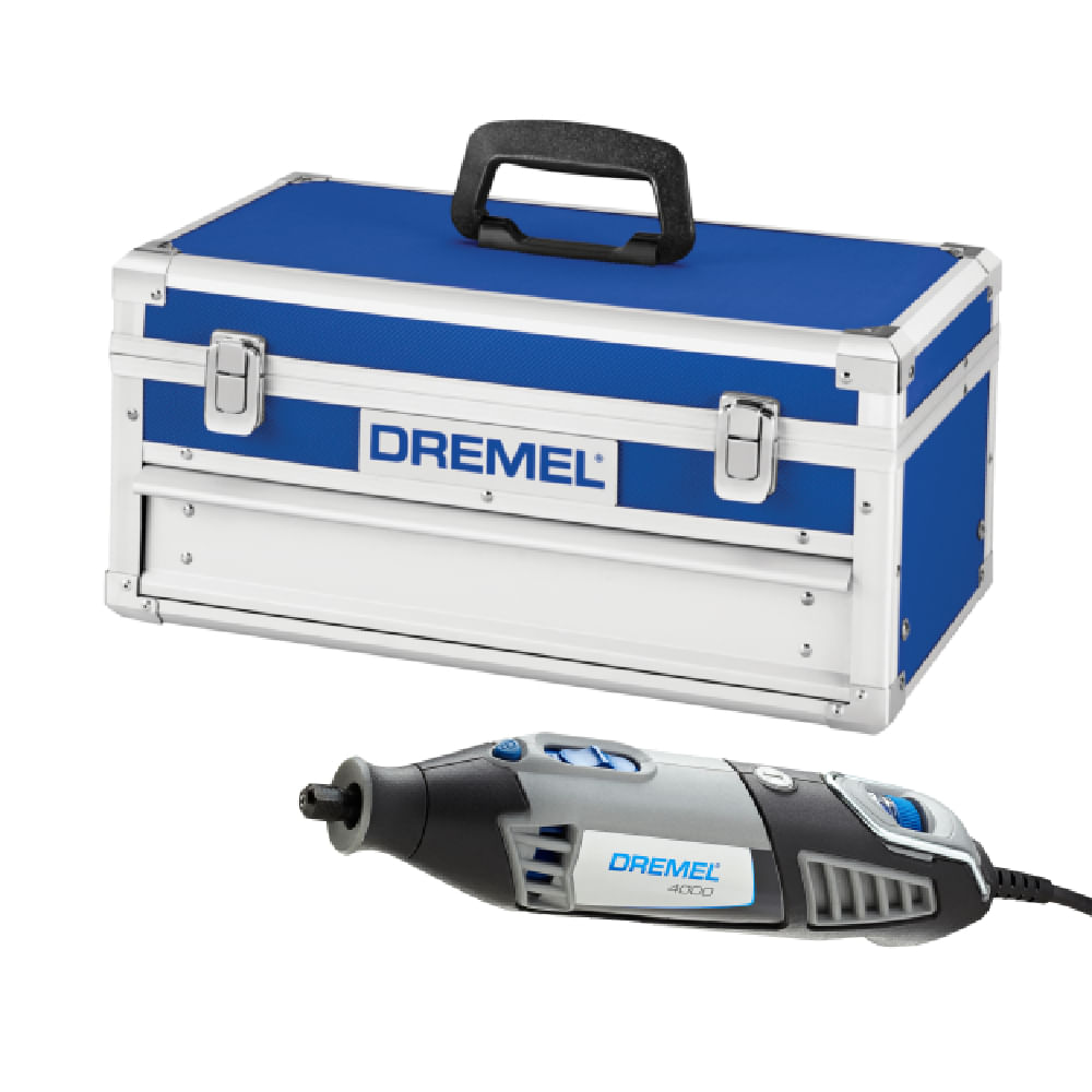 Micro Retifica 4000 110 Volts com Maleta Metálica - 0615A002JY000 - DREMEL