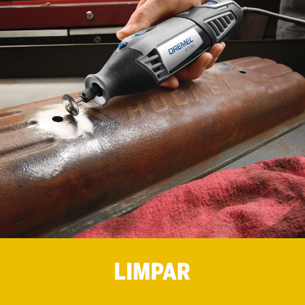 Micro Retifica 4000 110 Volts com Maleta Metálica - 0615A002JY000 - DREMEL - Imagem 6