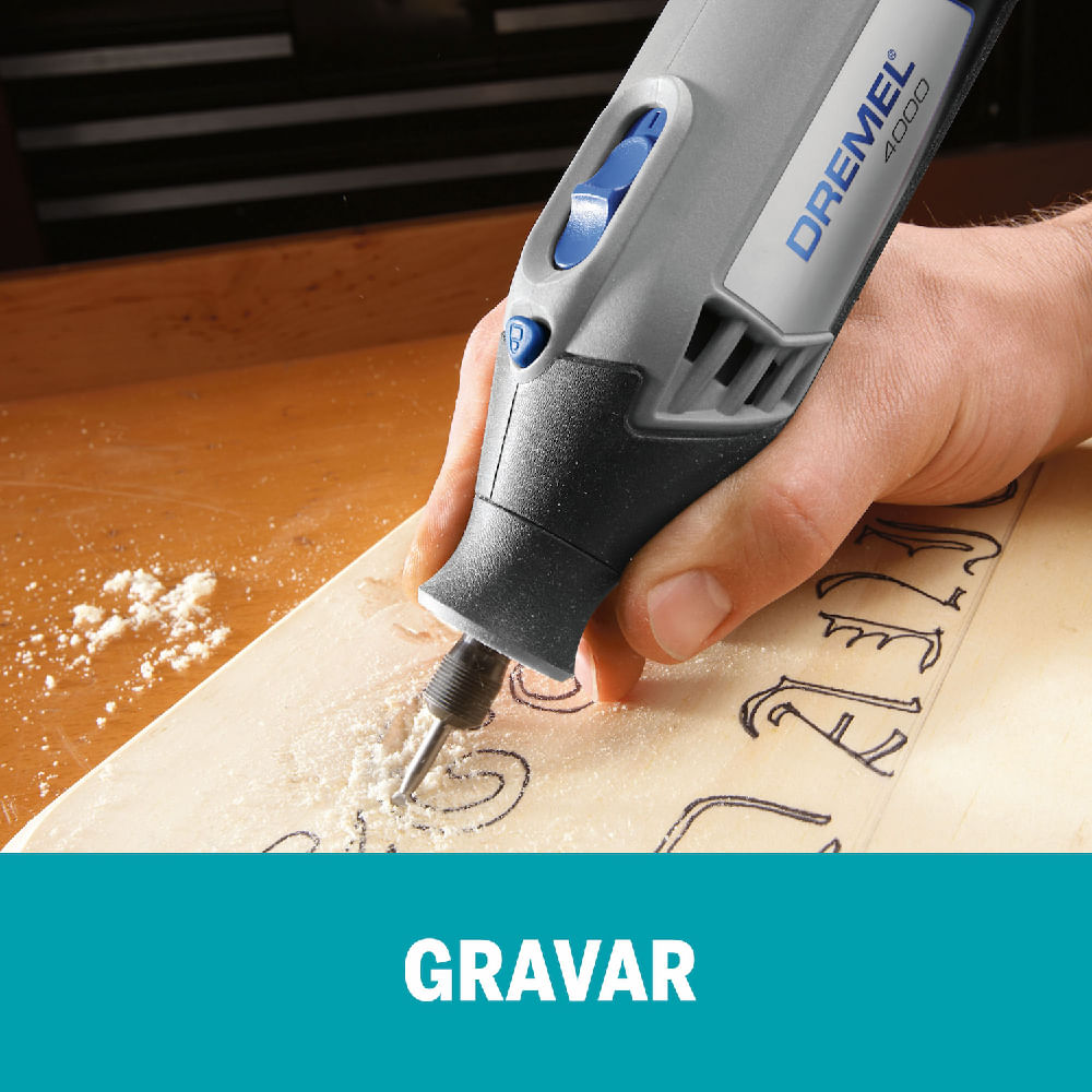 Micro Retifica 4000 110 Volts com Maleta Metálica - 0615A002JY000 - DREMEL - Imagem 10