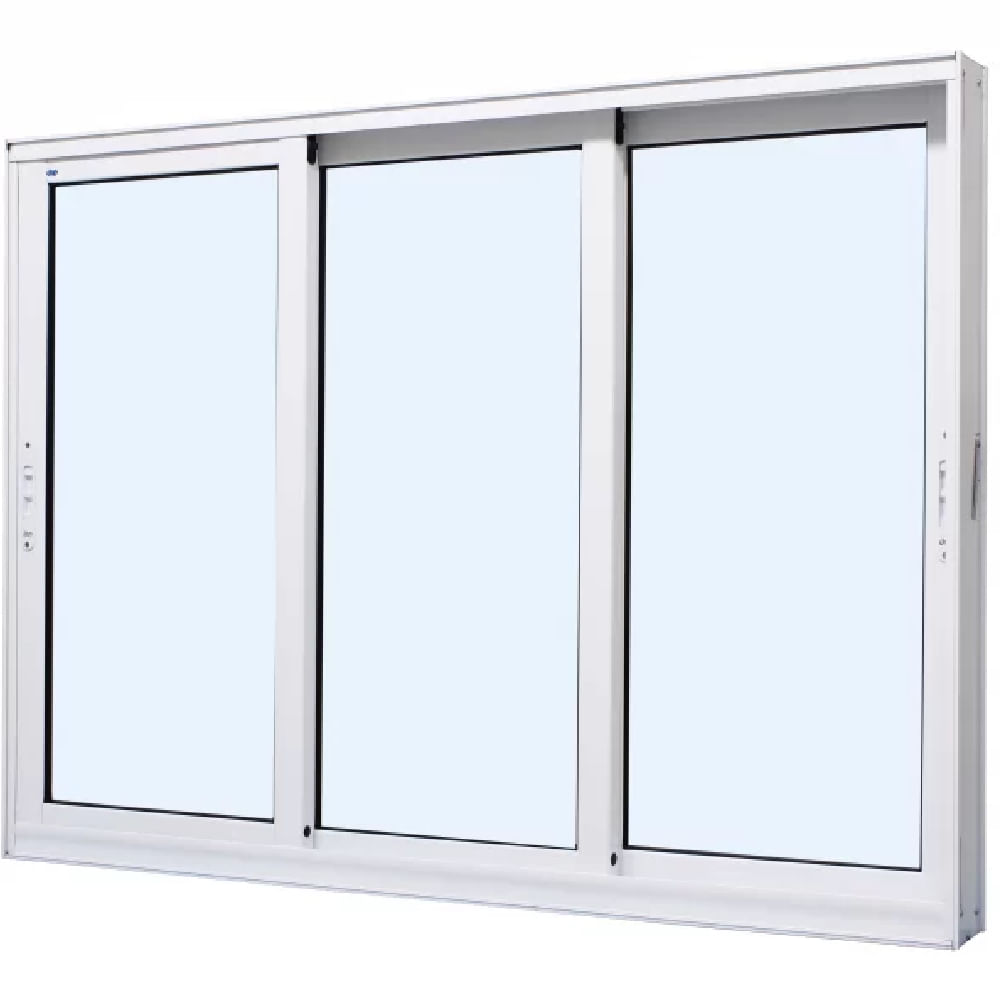 Janela Perfecta 3F 150x100 Branca - 1012-101 JAP