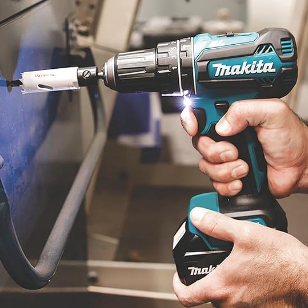 Parafusadeira e Furadeira de Impacto com Bateria 18 Volts Bivolt - DHP485RF1J - MAKITA - Imagem 5