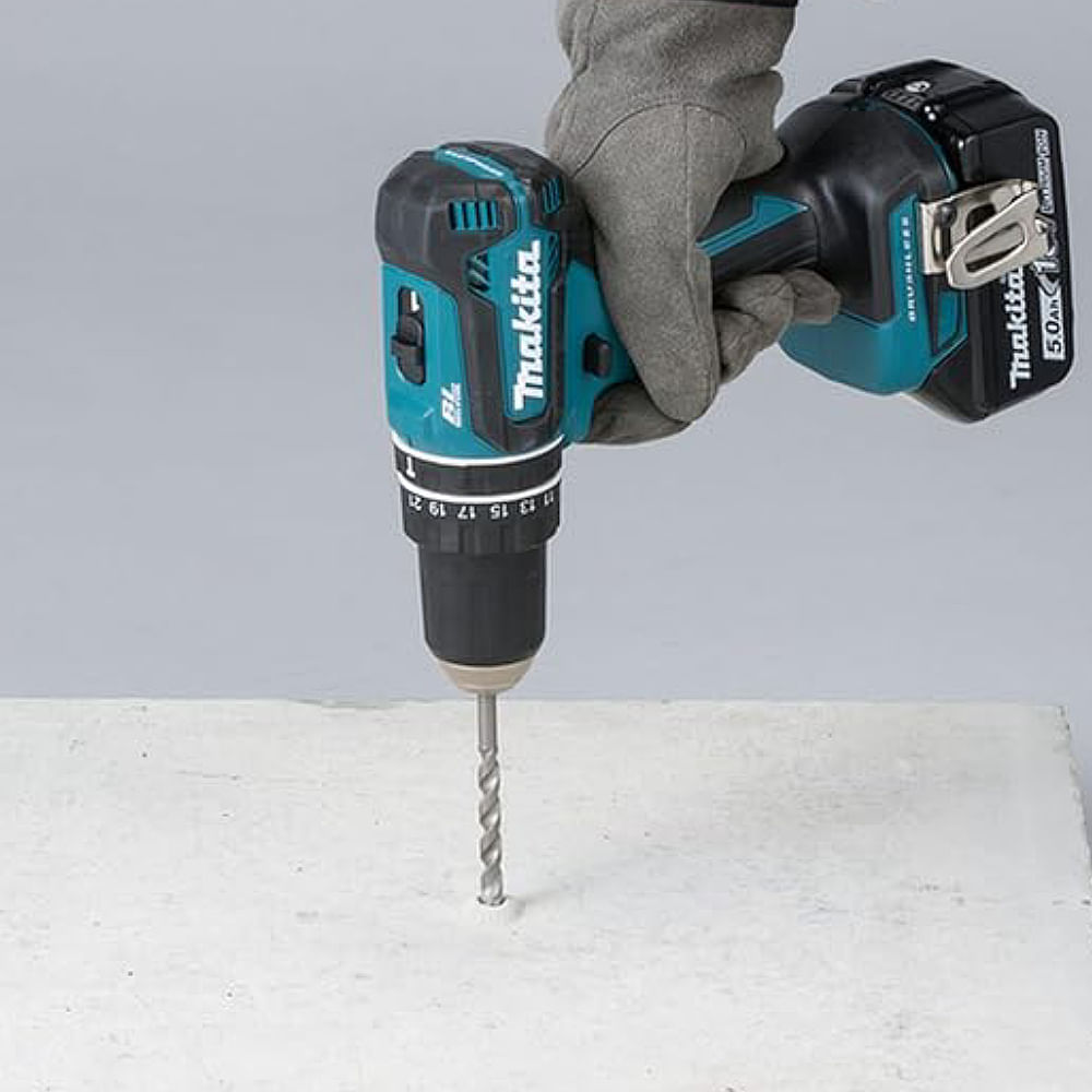 Parafusadeira e Furadeira de Impacto com Bateria 18 Volts Bivolt - DHP485RF1J - MAKITA - Imagem 7