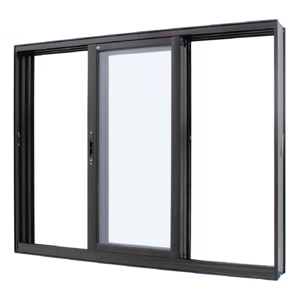 Janela Perfecta 3F 150x100 Preta - 1012-5673 - JAP - Imagem 2