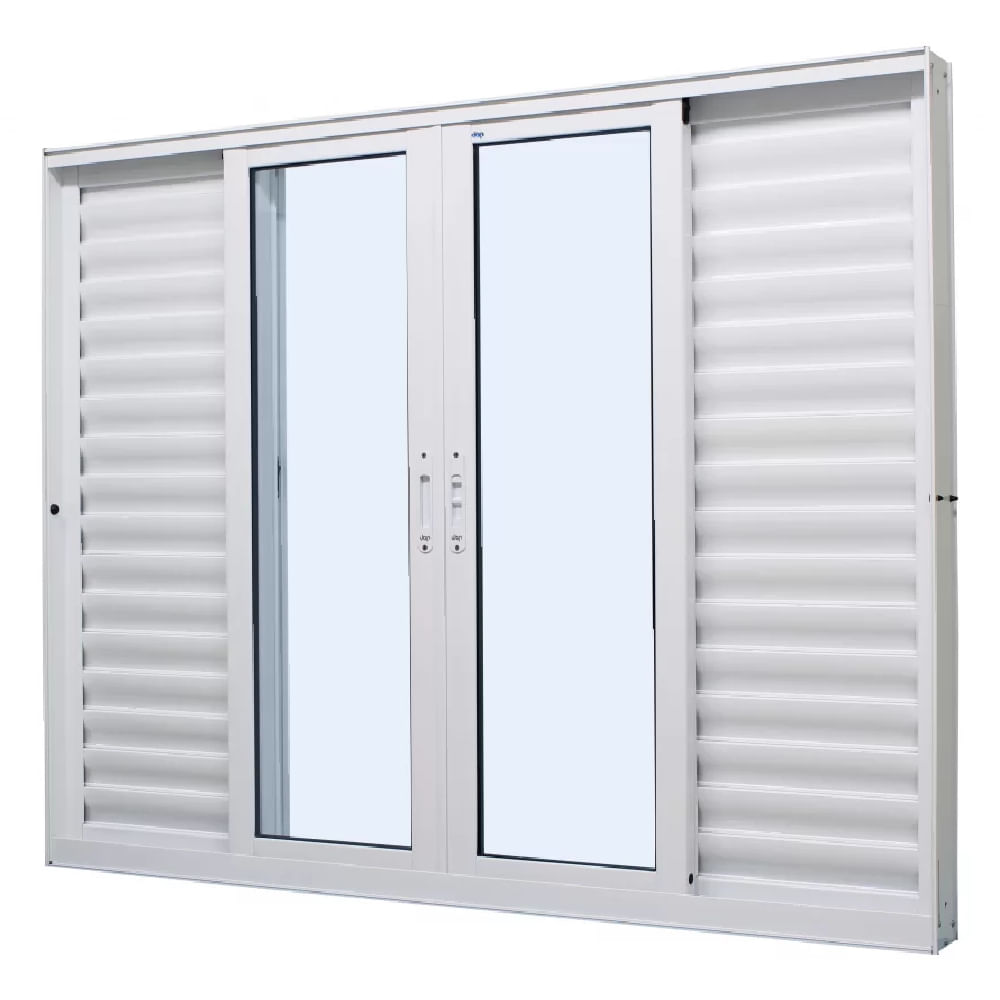 Janela Veneziana Perfecta 6F 120x100 Branca - 1020-73 - JAP - Imagem 3