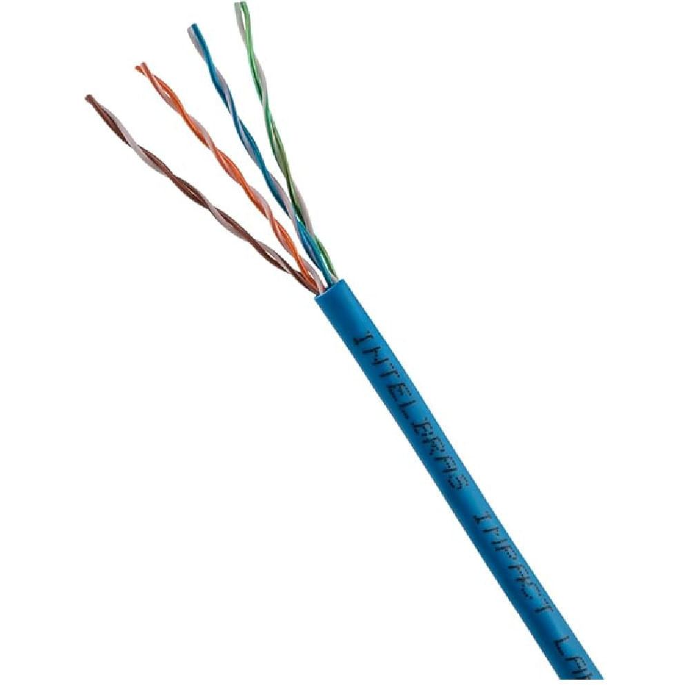 Cabo UTP Imapact Lan UTP CAT5E 4P 305 Metros Azul - 4830030 - INTELBRAS - Imagem 2