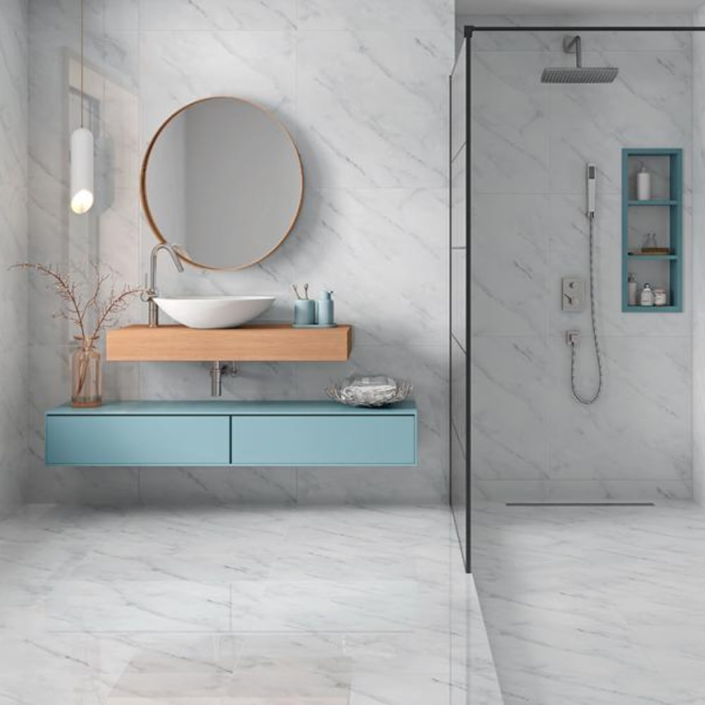 Piso Cerâmico Zezé Speciale Polido 74x74cm Caixa com 2,19m² / 4 Peças - PPI-70120R - INCEFRA - Imagem 2