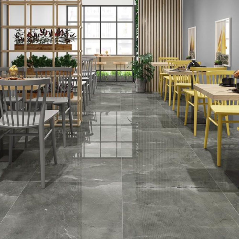 Piso Speciale Polido Retificado 74x74cm Interno Caixa com 2,19m² / 4 Peças - PPI-70010R - INCEFRA - Imagem 2