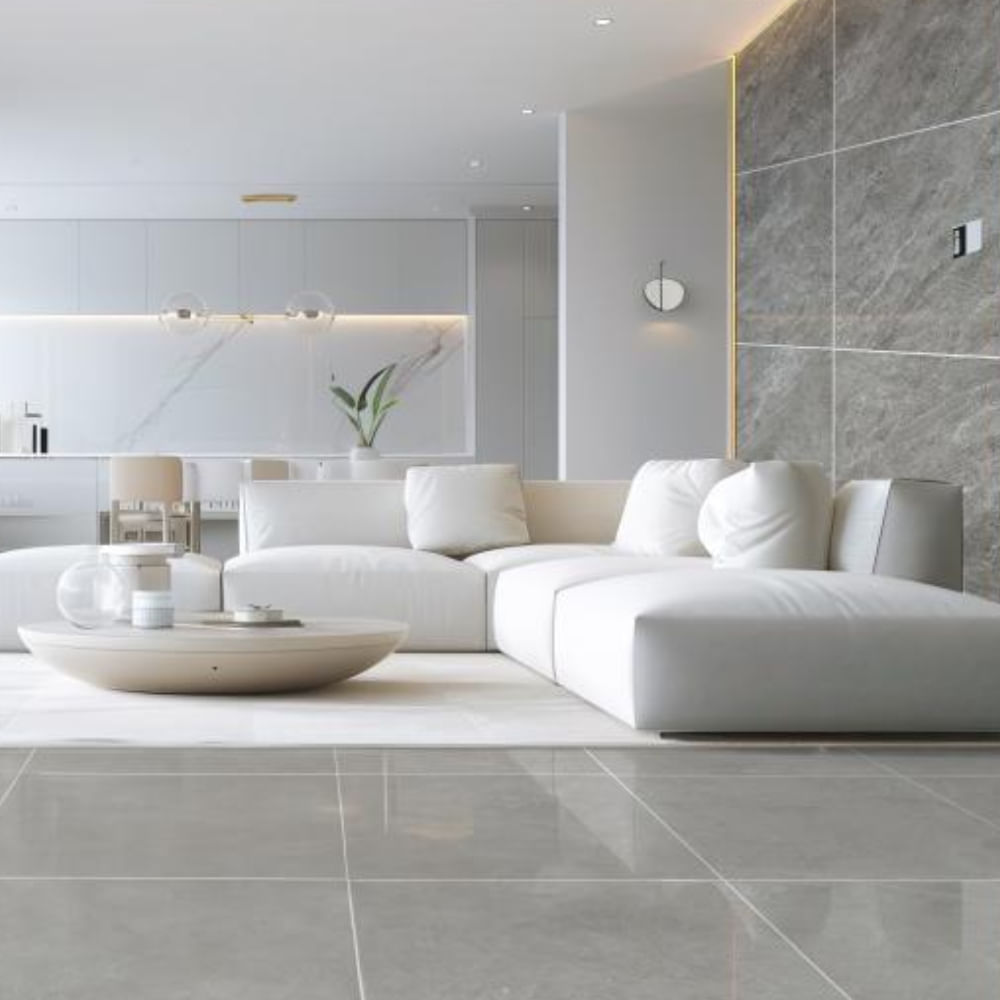 Piso Londres Polido 86x86cm Premium Caixa com 2,21m² / 3 Peças - PPI-86810R - INOUT - Imagem 2