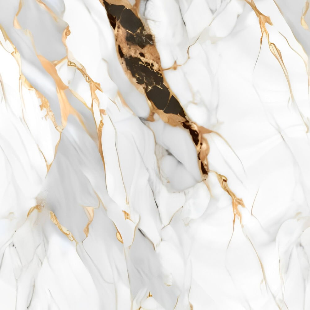 Piso Polido Retificado HD Damasco 82X82cm Caixa 2,70m² / 4 Peças - 815936 - ROCHA FORTE - Imagem 3