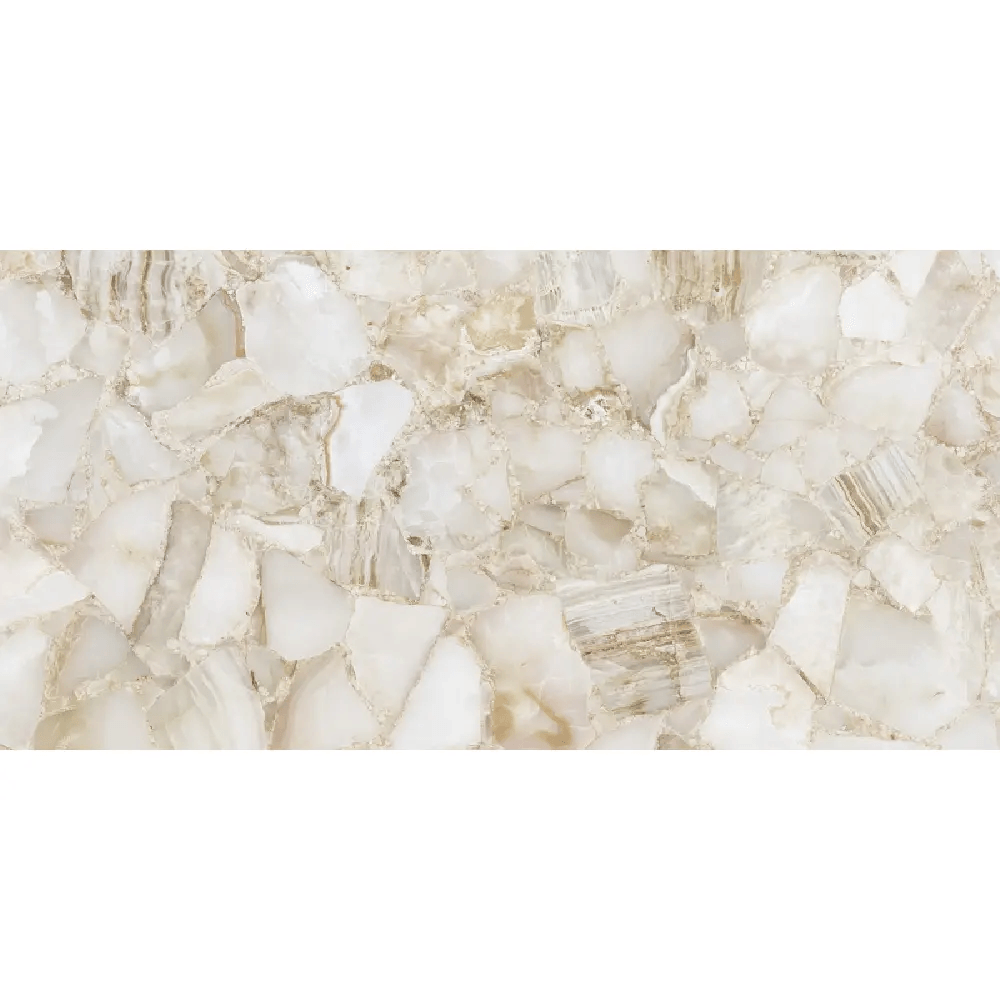 Porcelanato Geodo Polido 61x121cm Caixa com 2,25m² / 3 Peças - R1DPR12029A - DAMME