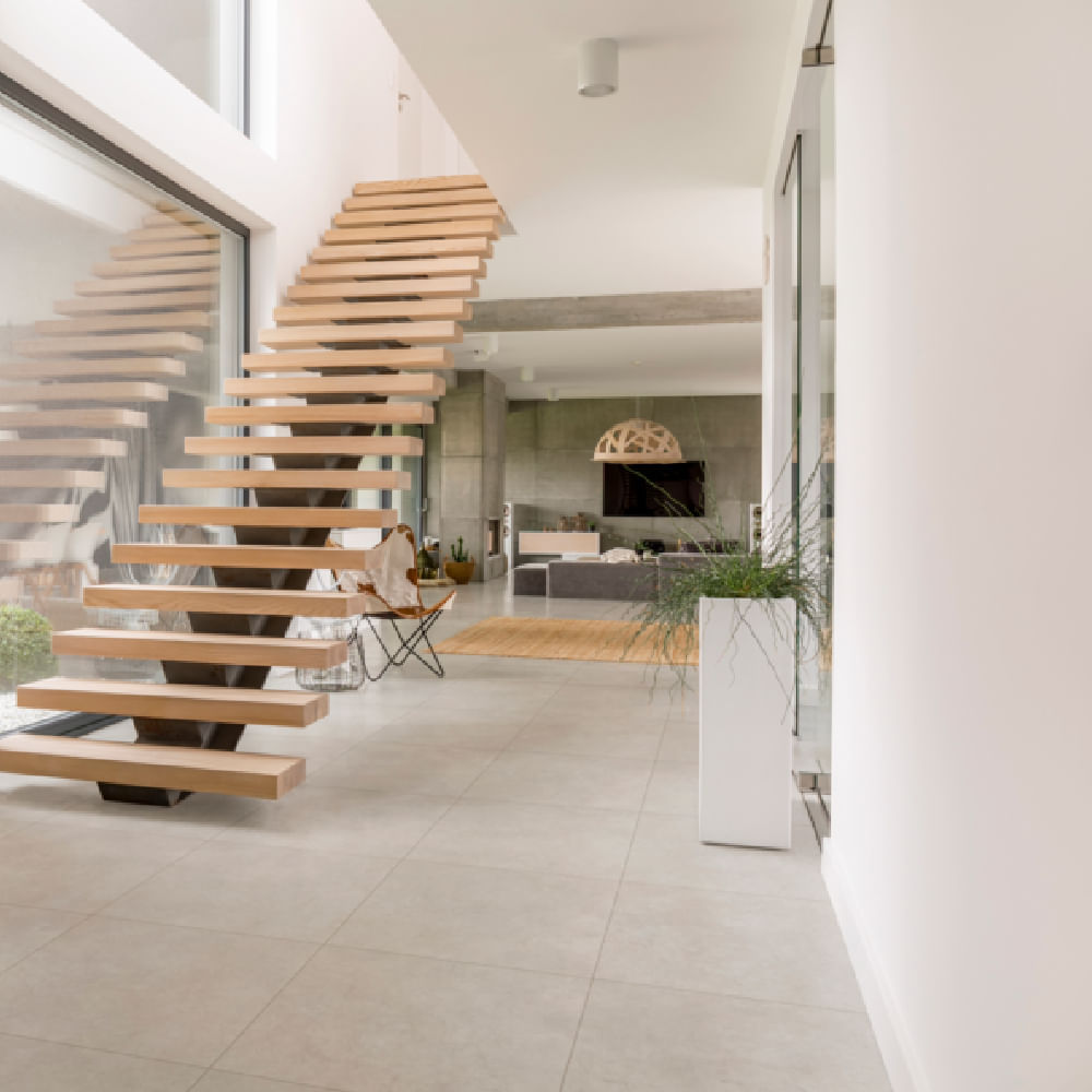 Porcelanato 61x61cm Cement Grigio Acetinado Caixa com 1,87m² / 5 Peças - 61024-1 - CRISTOFOLETTI - Imagem 2