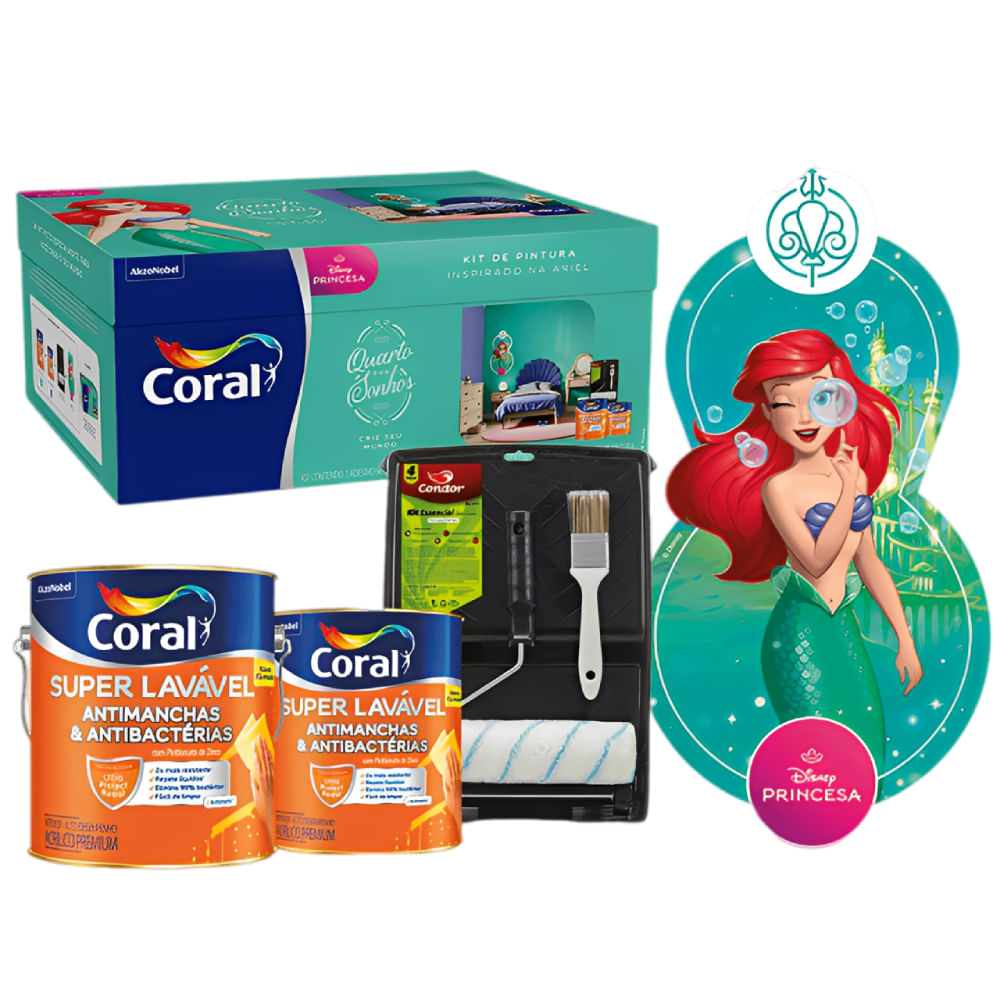Kit de Pintura Ariel 4,4 Litros - 5976769 - CORAL