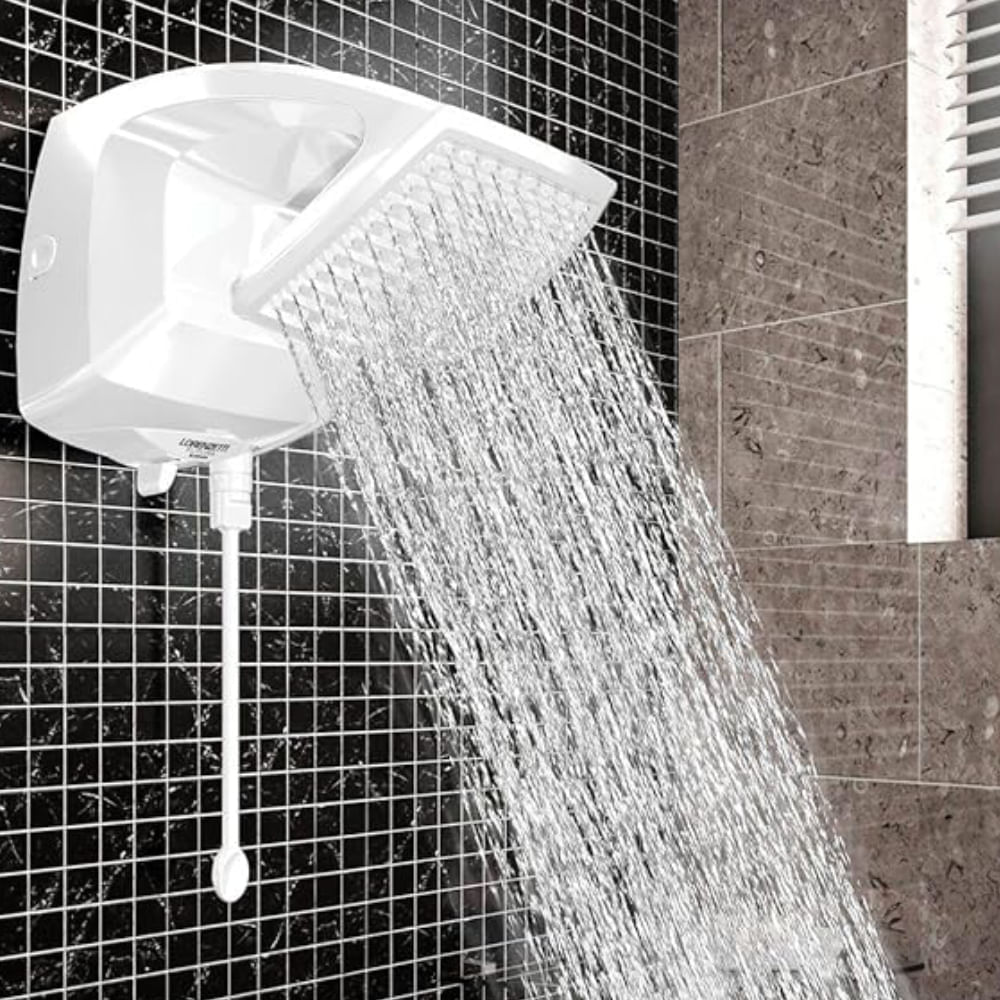 Ducha Futura Eletrônica Blindada 220 Volts 7500 Watts Branca - 7531305 - LORENZETTI - Imagem 4