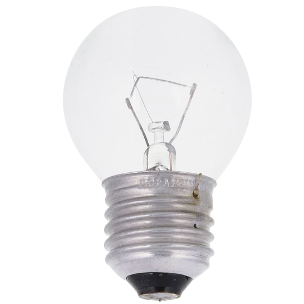 Lâmpada Incandescente Geladeiras e Fogão 110 Volts 40 Watts BG45 E27 - 6/A/337/018-2 - SADOKIN