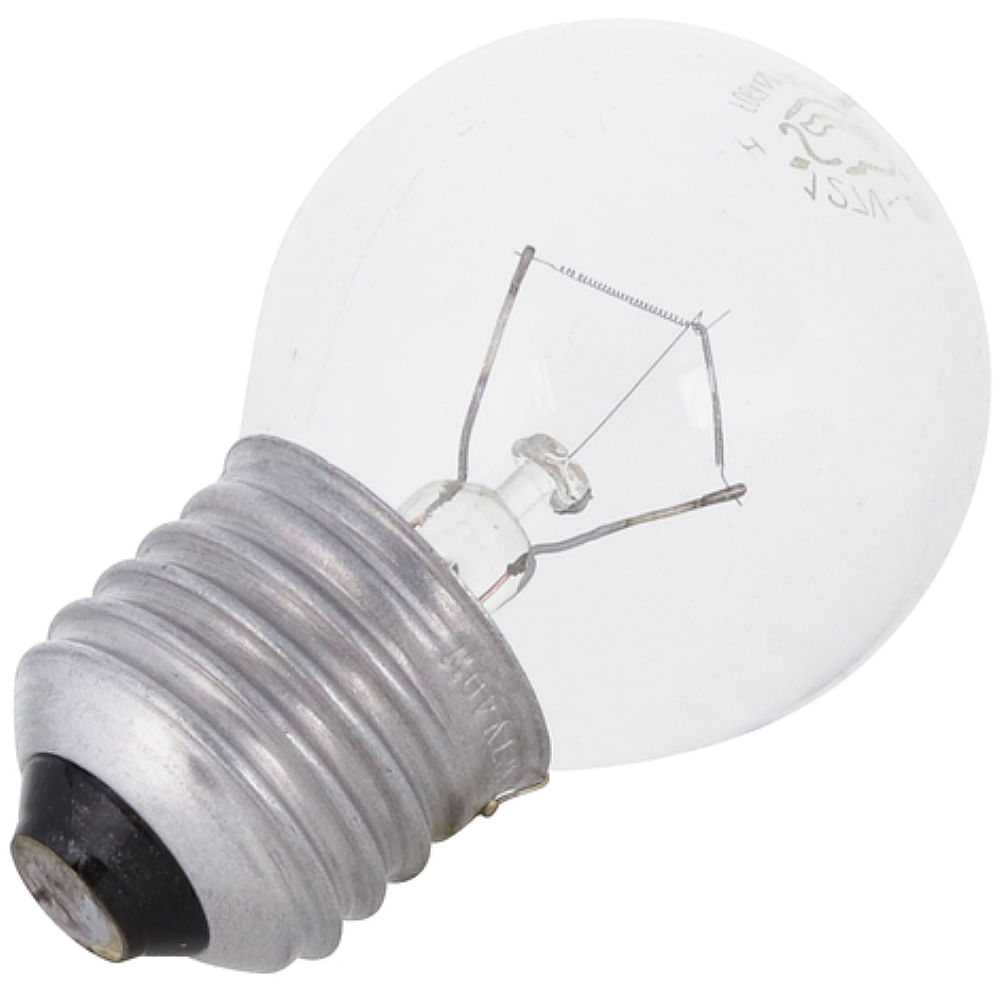 Lâmpada Incandescente Geladeiras e Fogão 110 Volts 40 Watts BG45 E27 - 6/A/337/018-2 - SADOKIN - Imagem 2