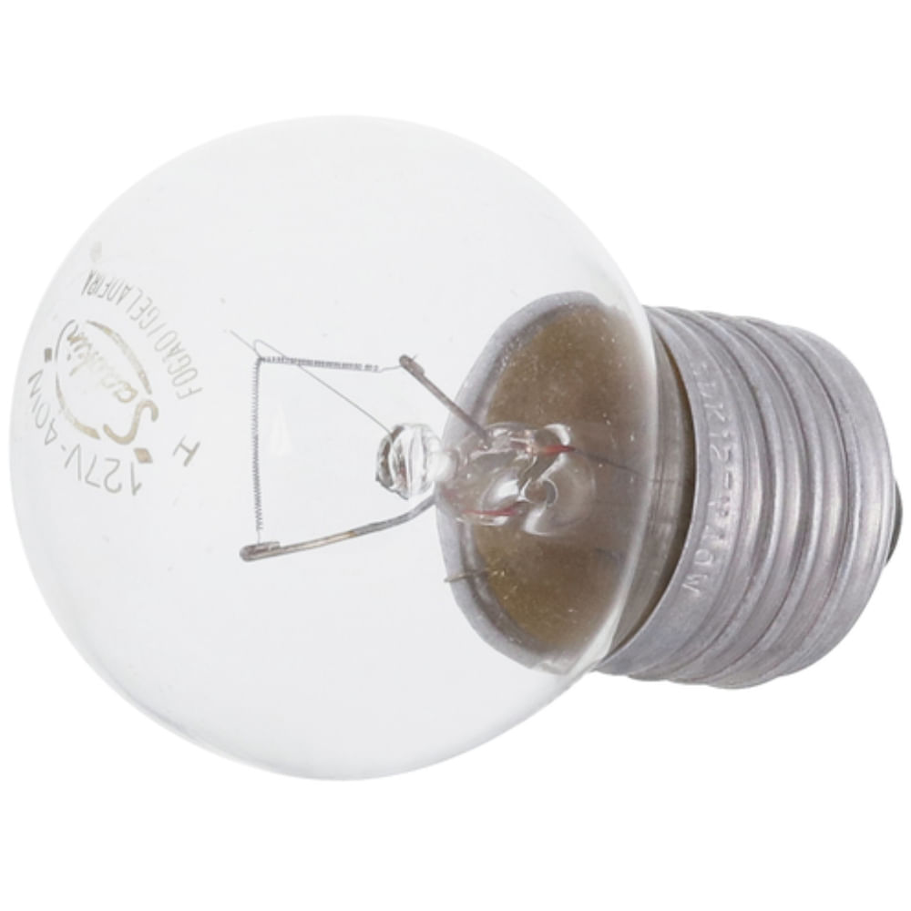 Lâmpada Incandescente Geladeiras e Fogão 110 Volts 40 Watts BG45 E27 - 6/A/337/018-2 - SADOKIN - Imagem 3