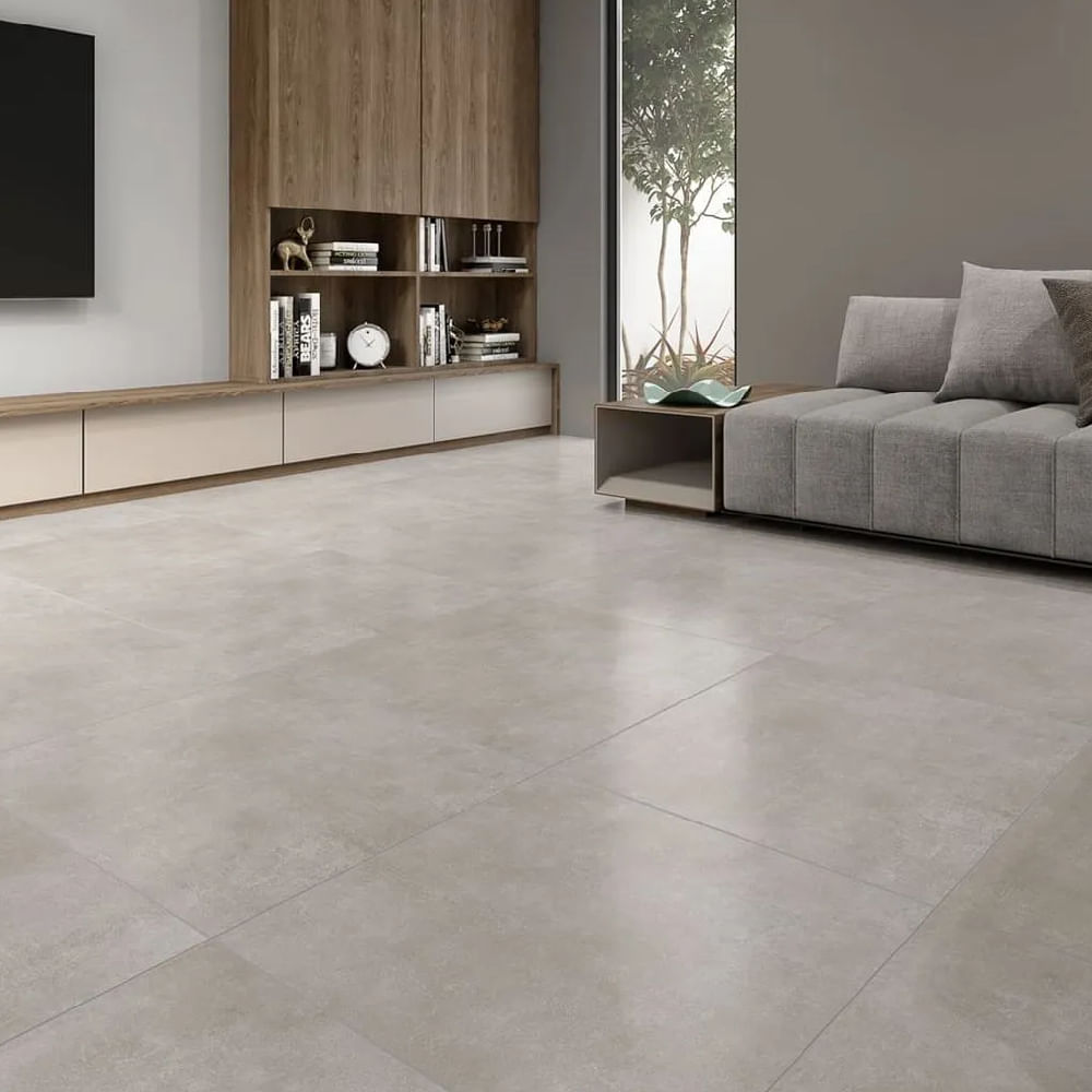 Piso Graffiato Cinza Externo 60x60cm Caixa com 2,15m² / 6 Peças - 2067D - FORMIGRES - Imagem 2