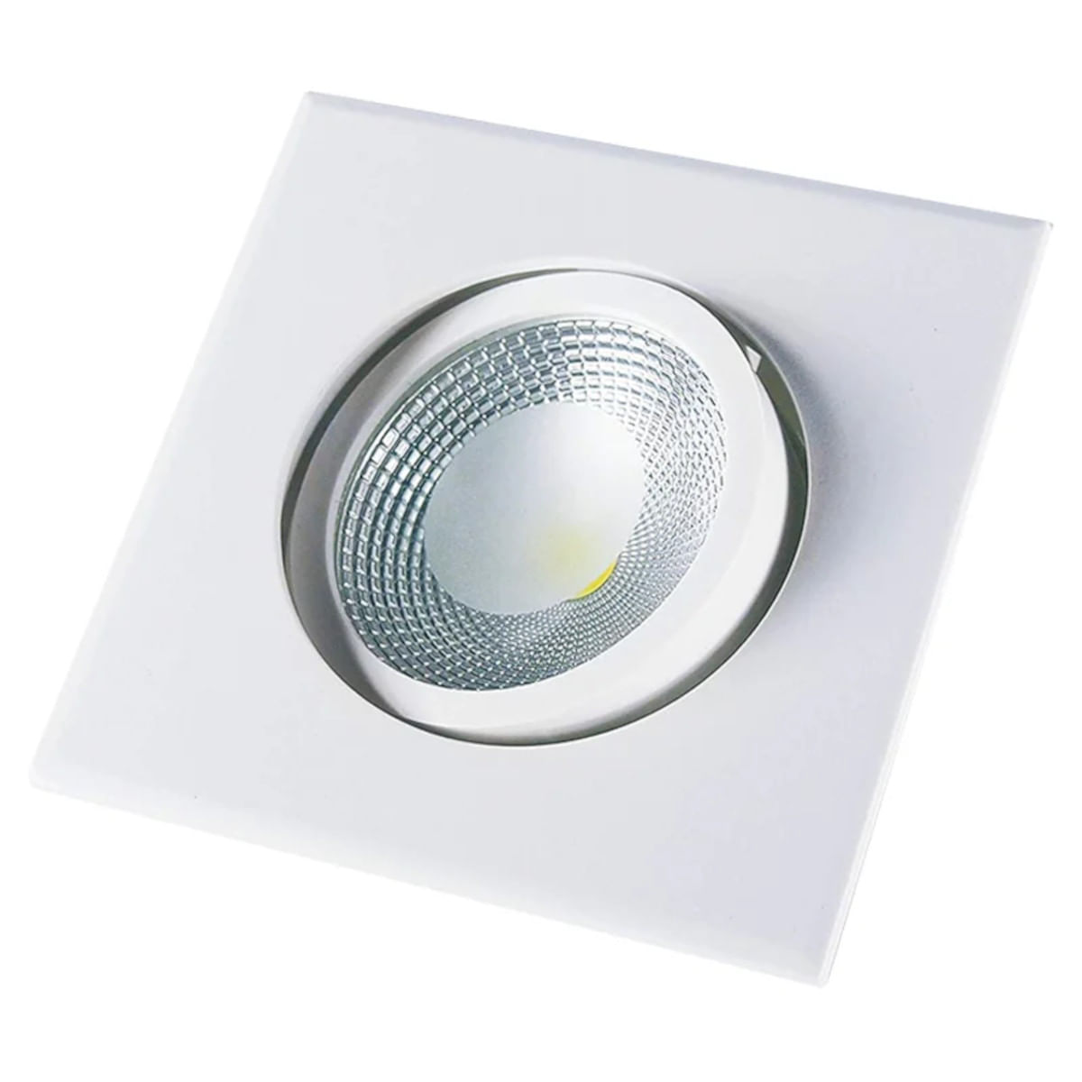 Spot COB PP 5 Watts 3000K Quadrado - 148160032 -  STARTEC