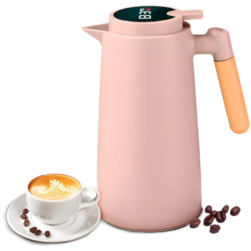 Garrafa Térmica de 1 Litro Nude Digital - D1333 - DOLCE HOME - Imagem 4
