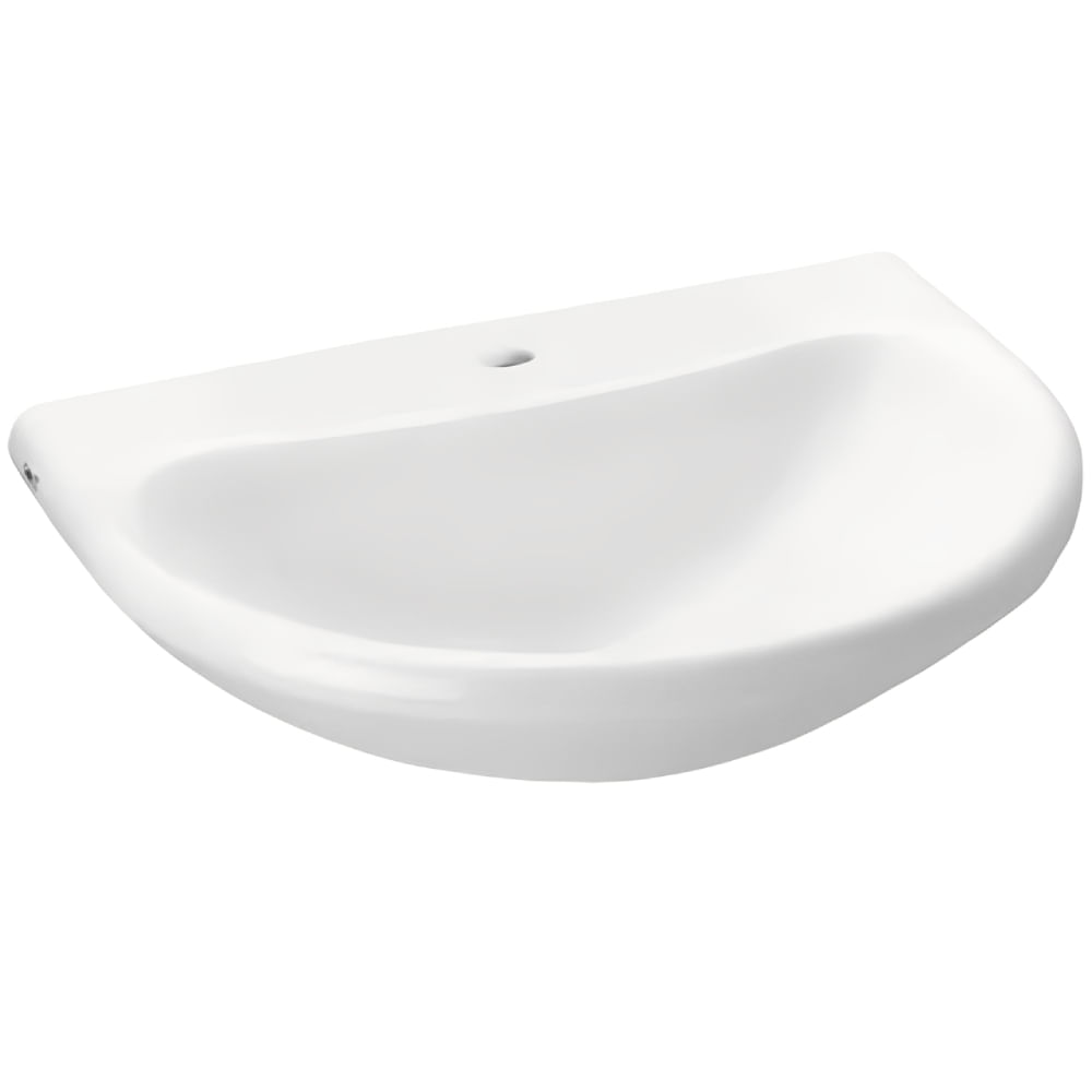 Lavatório para Coluna Riviera Pergamon 55x44,5cm - 1120060590300 - CELITE