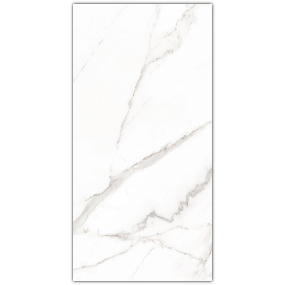 Revestimento 38x75cm Selah White Lux Caixa com 2,00m² - 7 Peças - 013121 - CECAFI