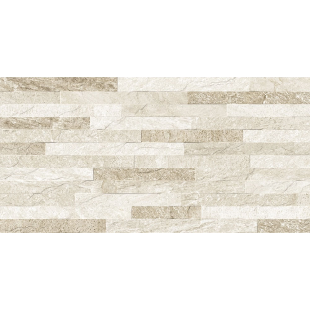 Revestimento 38x75cm Cagliari Bege Plus Caixa com 2,00m² / 7 Peças - 113011 - CECAFI - Imagem 3