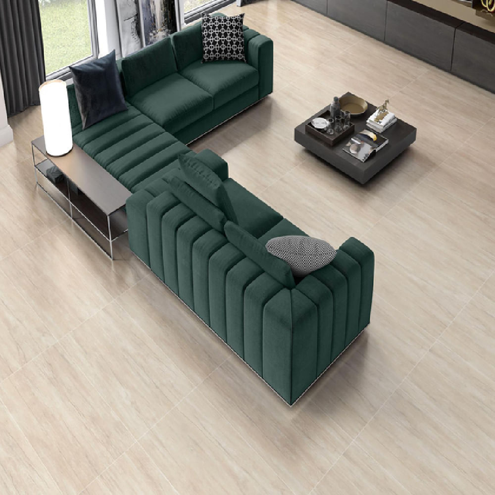 Porcelanato Acetinado Legno Avorio 56x113cm Caixa com 2,50m² / 4 Peças - 56111431 - SAVANE - Imagem 2