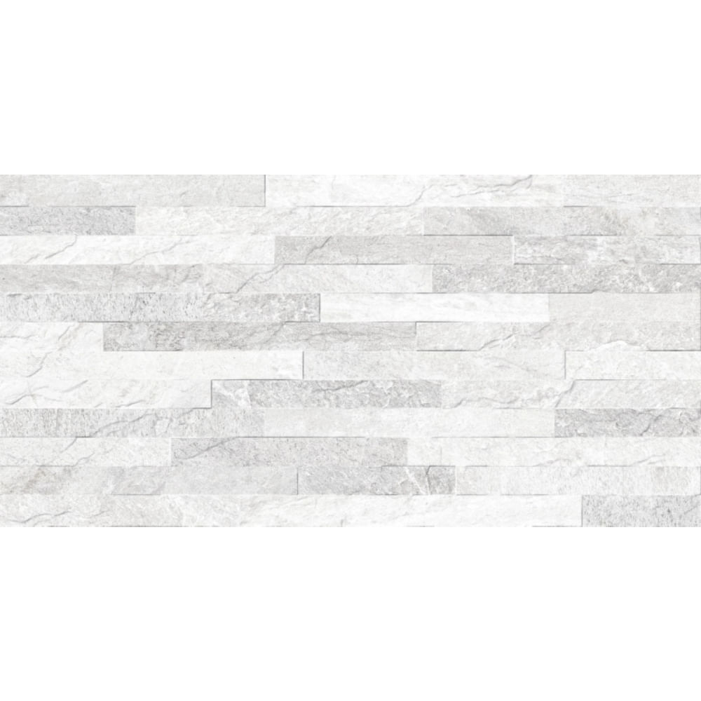 Revestimento 38x75cm Cagliari Grigio Plus Caixa com 2,00m² / 7 Peças - 113021 - CECAFI