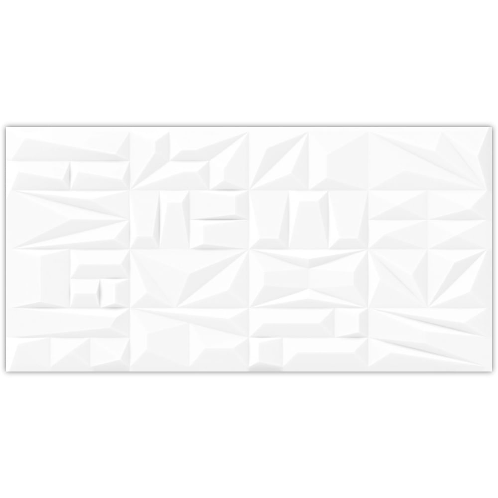 Revestimento 38x75cm Menfi Bianco Plus Caixa com 2,00m² / 7 Peças - 113031 - CECAFI