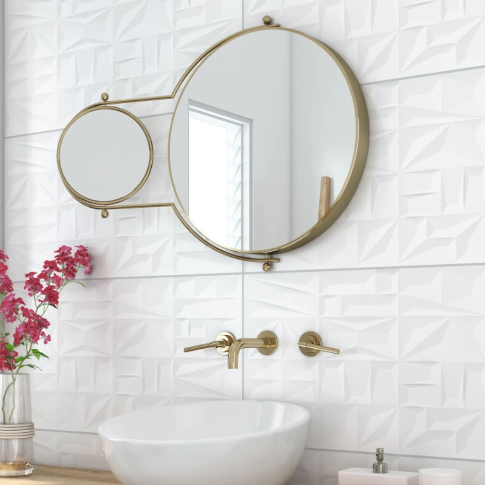 Revestimento 38x75cm Menfi Bianco Plus Caixa com 2,00m² / 7 Peças - 113031 - CECAFI - Imagem 2