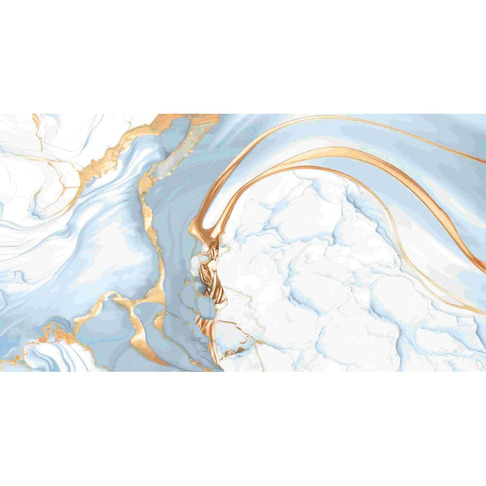 Piso Extra Polido Retificado HD Organic Blue 61x116cm Caixa com 2,83m² / 4 Peças - 823263 - ROCHA FORTE