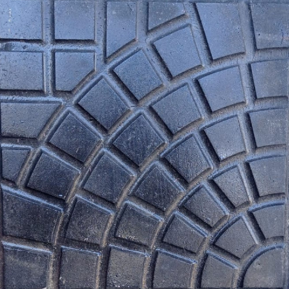 Piso Ladrilho Firenze Preto 30,5x30,5cm Caixa com 0,47m² / 5 Peças - 2000000000096 - LADRILHOS PIO