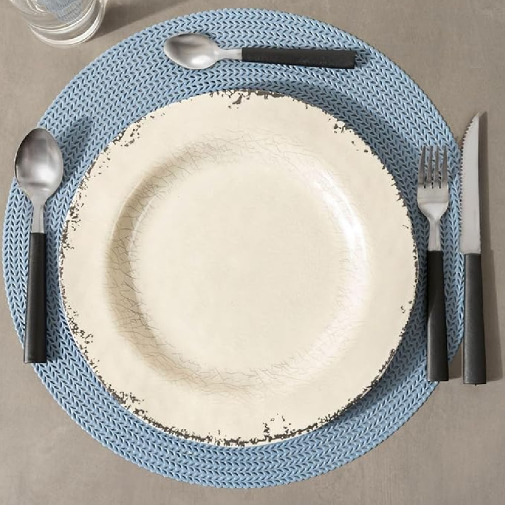 Faqueiro Rivieira 24 Peças Preto - 6025/712 - BRINOX - Imagem 5