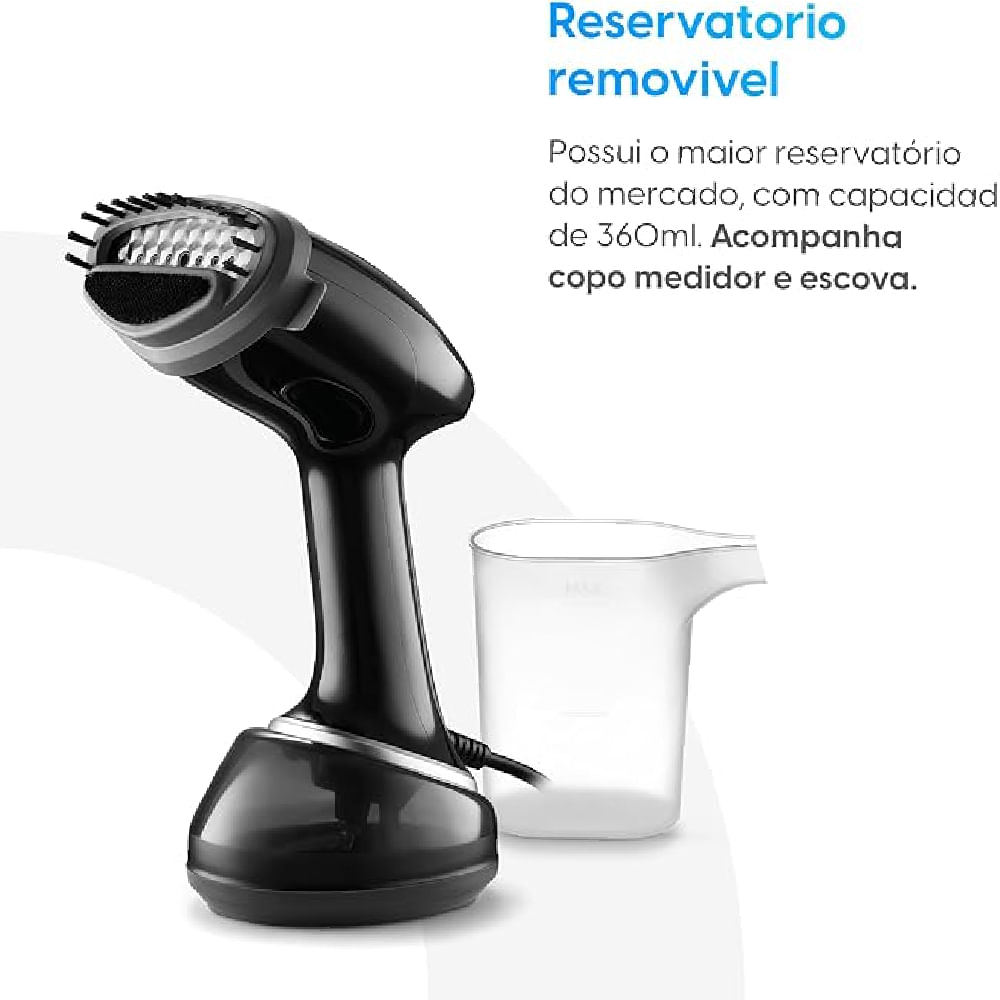 Vaporizador Steamer vertical de Mão 360ML 110 Volts - 42STM2001000 - ELGIN - Imagem 4