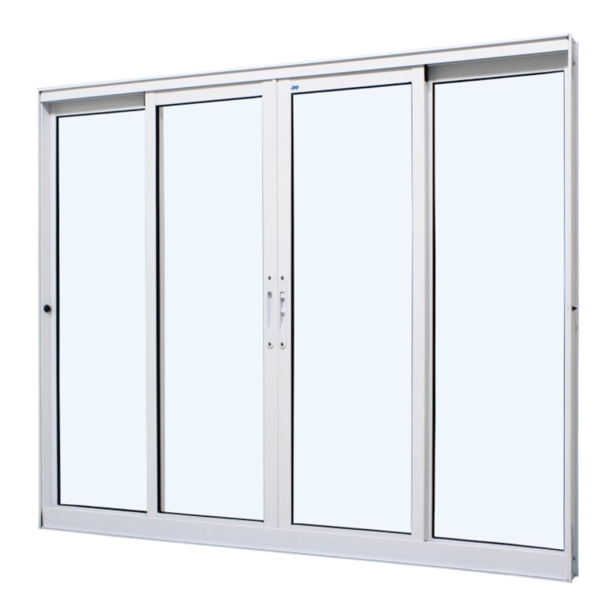 Janela Caribe 4 Folhas 120x100cm Branca - 1002-73 - JAP