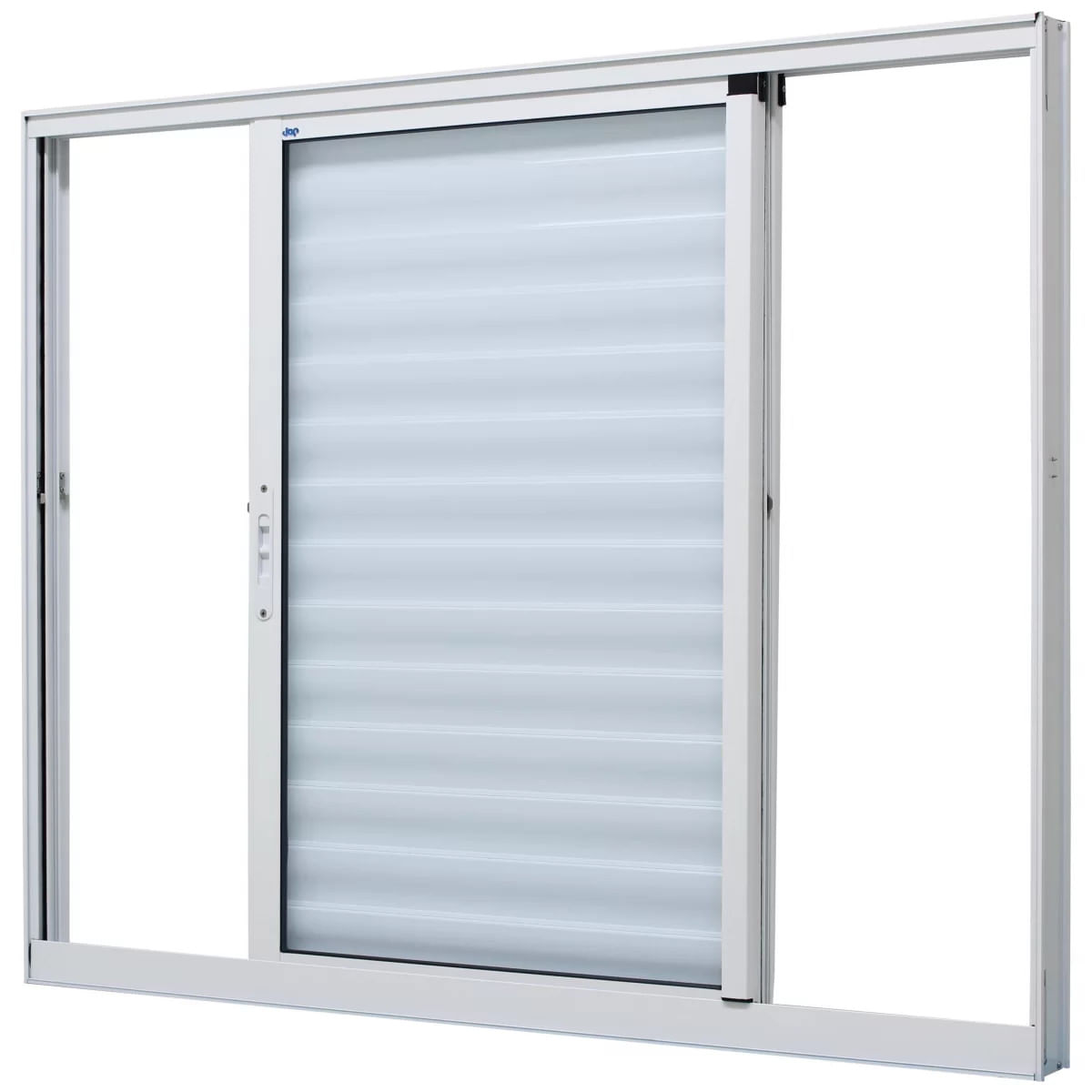 Janela Veneziana Caribe 3 Folhas 150x100cm Branca - 1006-101 - JAP - Imagem 2