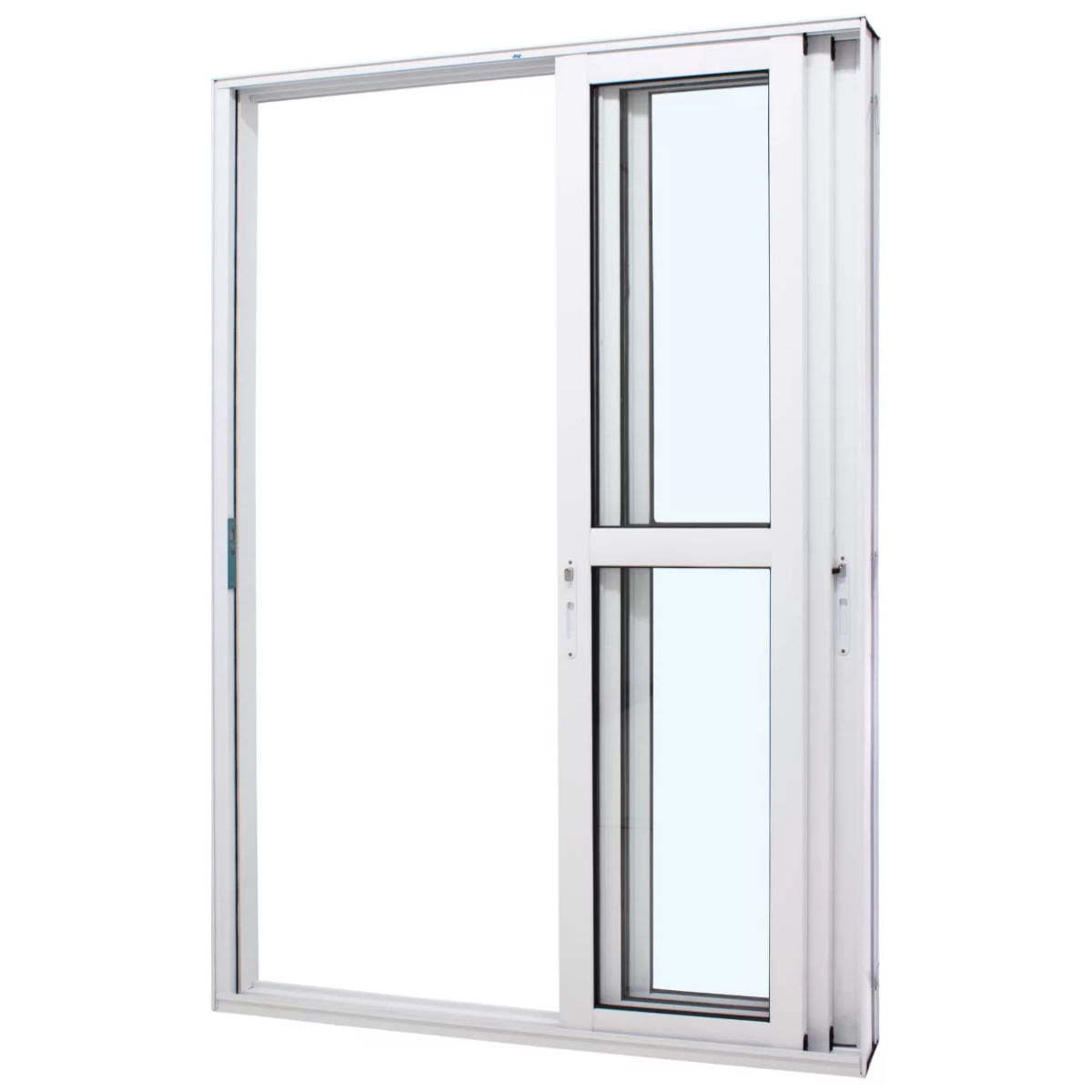 Porta de Correr Perfecta 3 Folhas Liso 215x200cm Branca - 1078-3375 - JAP - Imagem 2