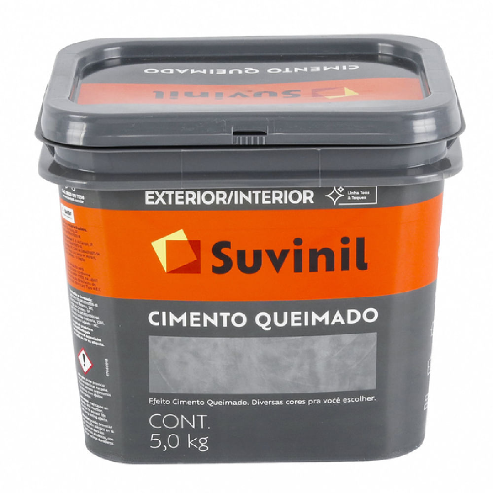 Efeito Cimento Queimado 5Kg Dia de Chuva - 50687558 - SUVINIL