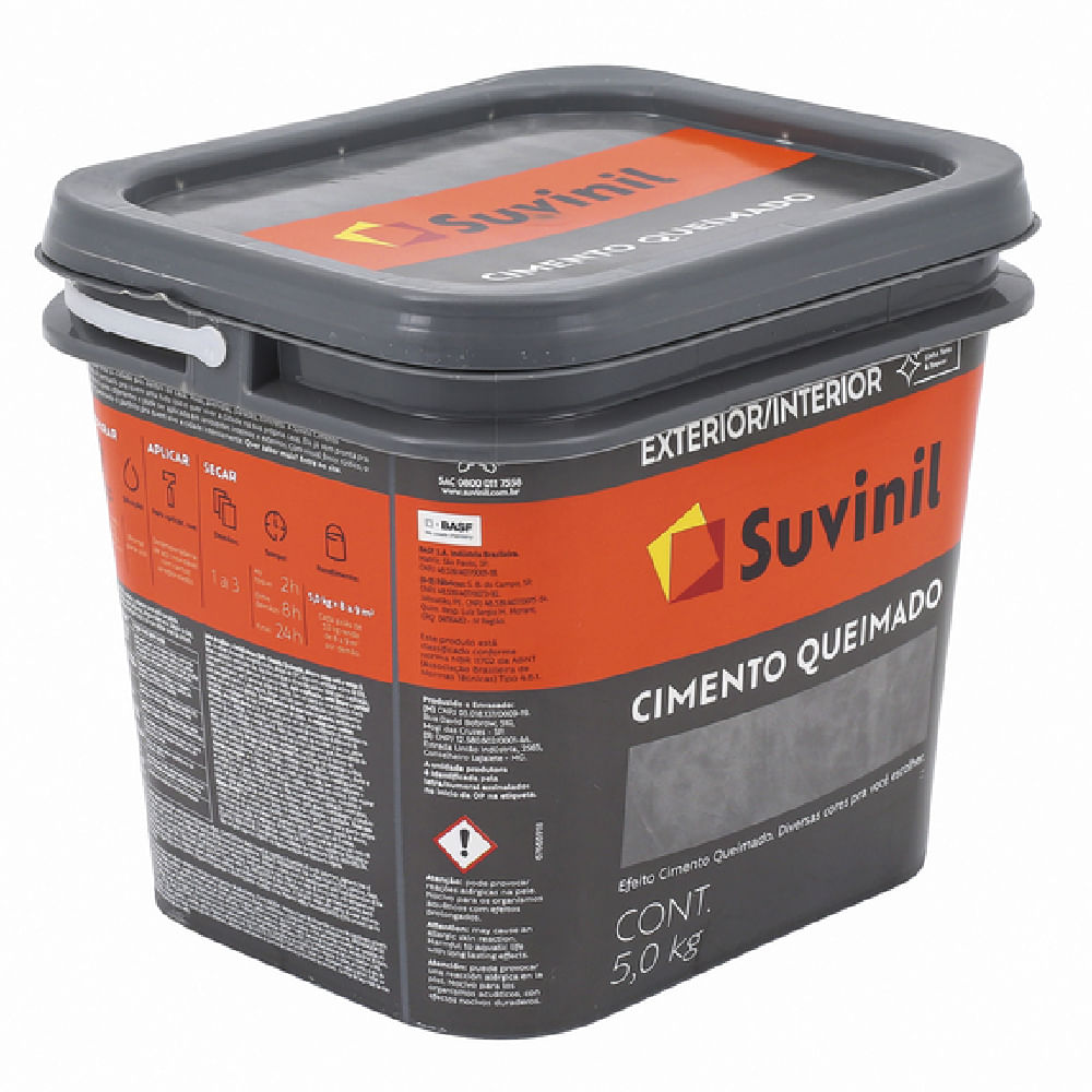 Efeito Cimento Queimado 5Kg Selva de Pedra - 50687603 - SUVINIL - Imagem 2
