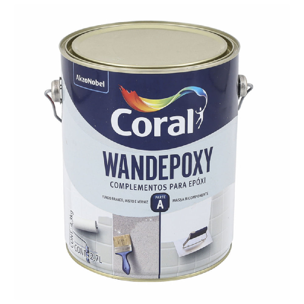 Fundo Wandepoxy 2,7L Branco - 5202564 - CORAL