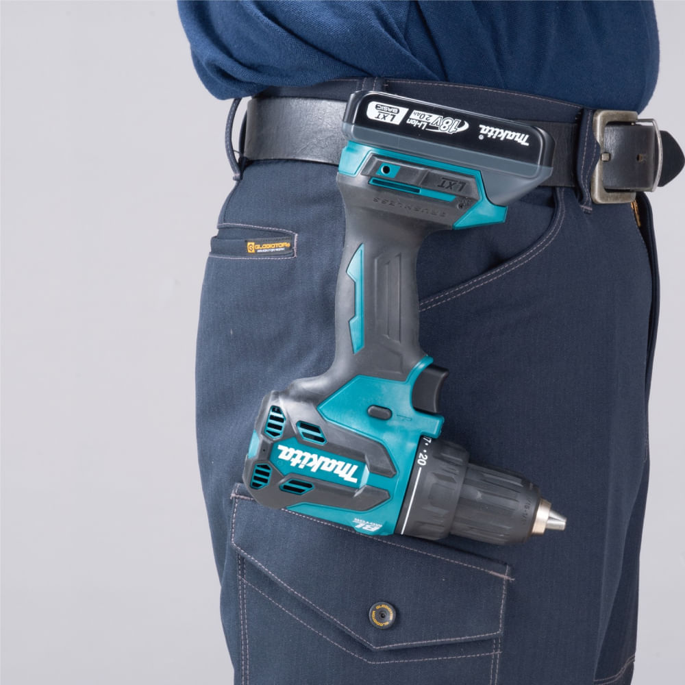 Parafusadeira e Furadeira de Impacto com 2 Baterias 18 Watts - DHP490WVE - MAKITA - Imagem 11
