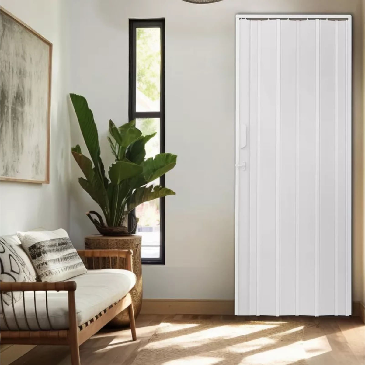 Porta Sanfonada 210x84cm Branca - 627 - BARIRI - Imagem 3