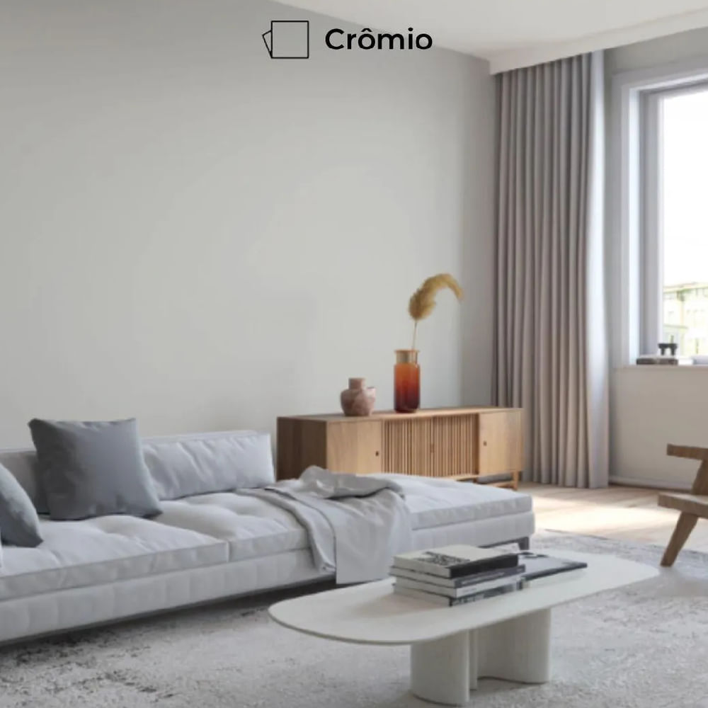 Tinta Acrílica 18 Litros Toque Fosco Completo Crômio - 50841597 - SUVINIL - Imagem 4