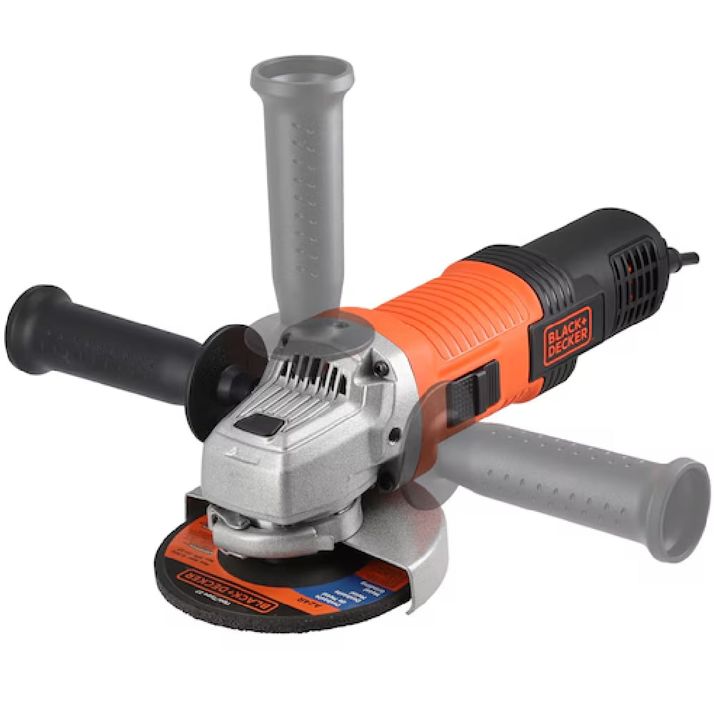 Esmerilhadeira Angular 4-1/2" 920 Watts 110 Volts com 6 Discos - G720X6DBR - BLACK DECKER - Imagem 2